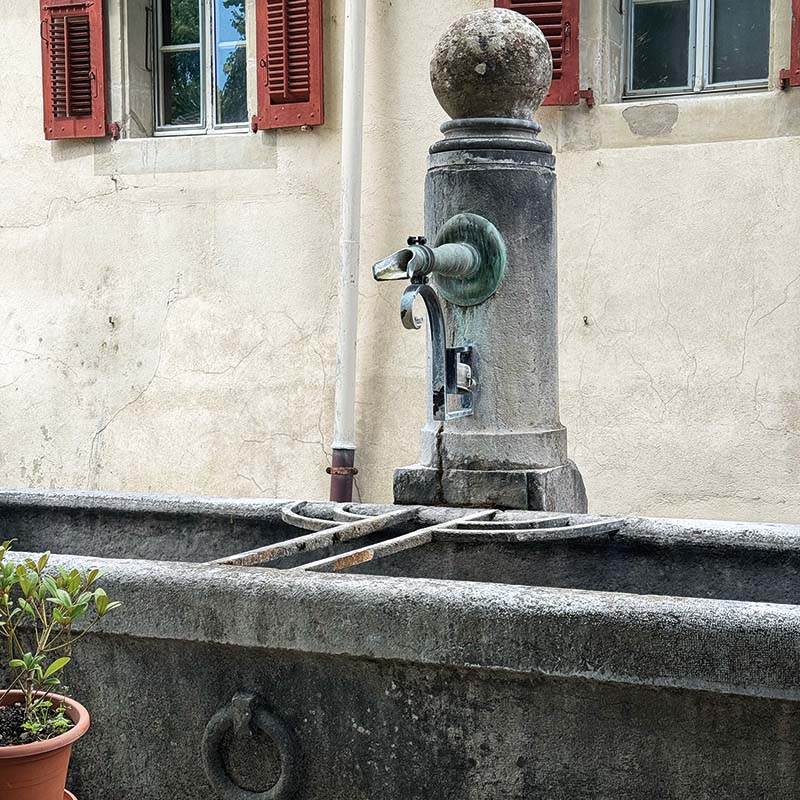 Genius Loci small heritage - fountain