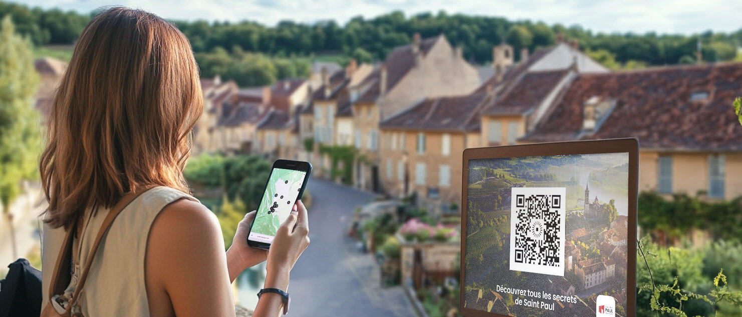 Genius Loci Pro discover village QR code