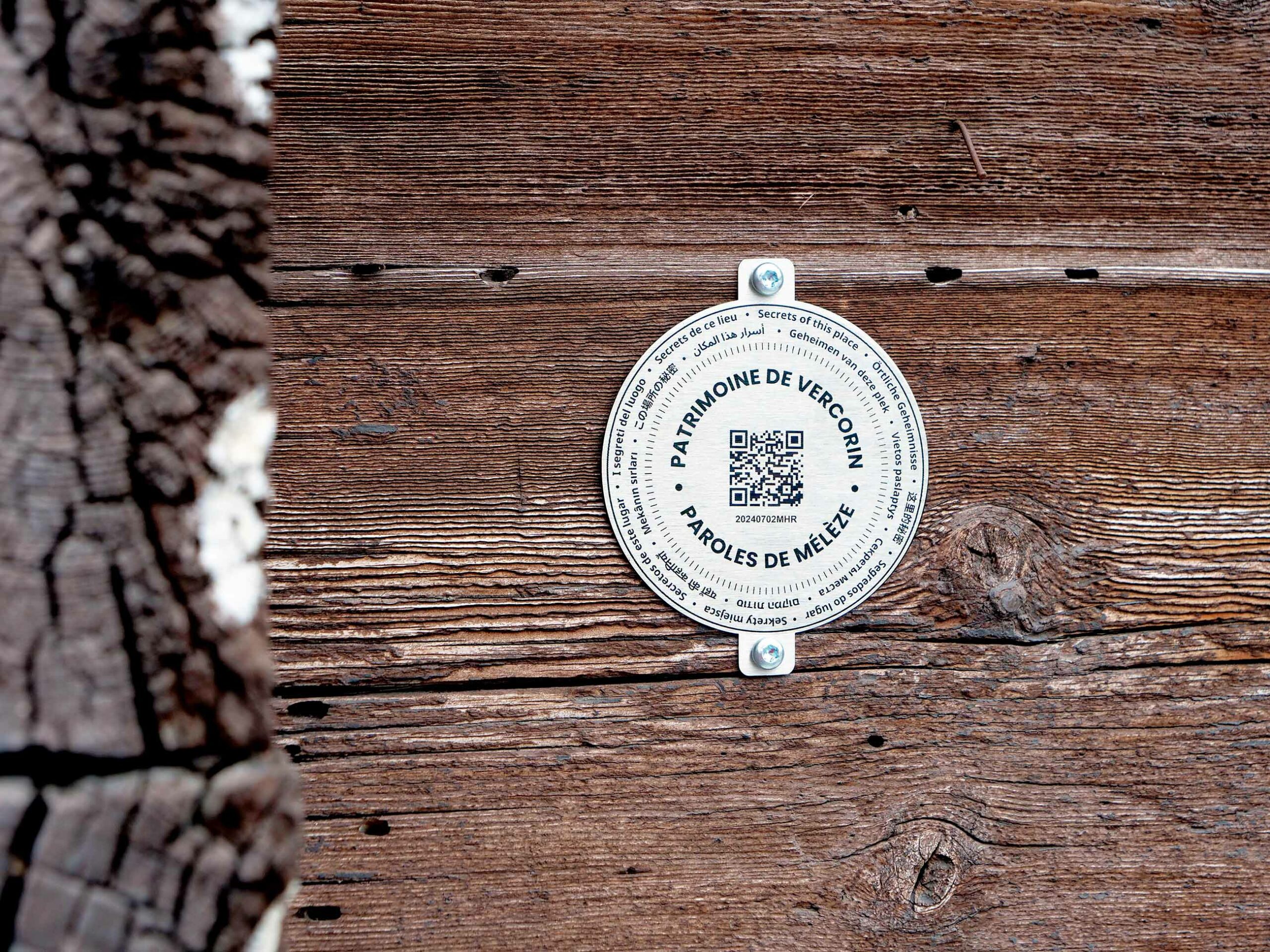 Vercorin Médaille Genius Loci