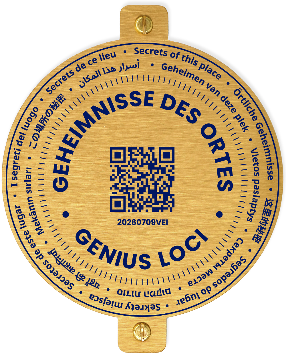 Genius Loci Goldmedaille