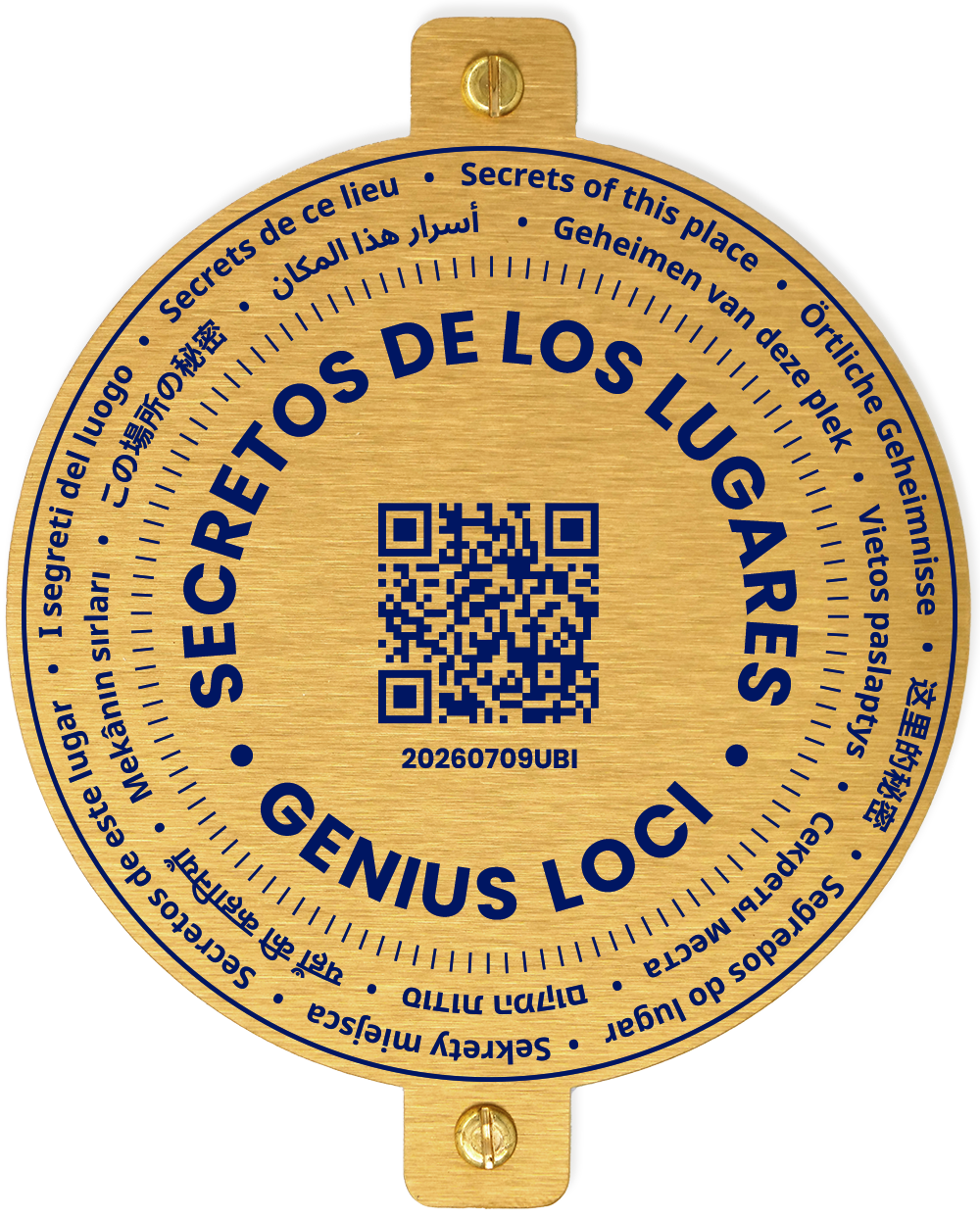 Genius Loci Medalla de oro