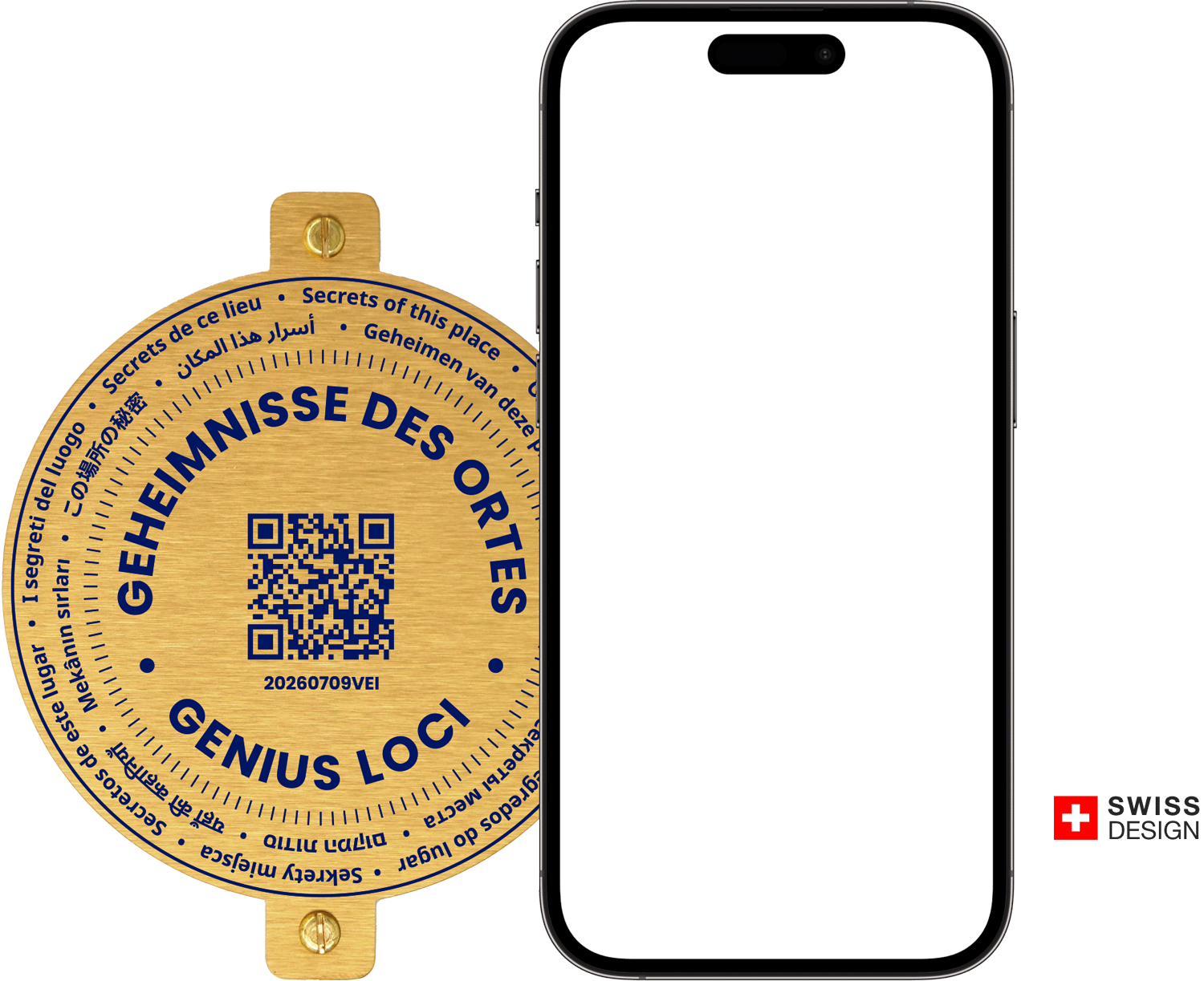 Médaille Genius Loci et vidéo sur smartphone