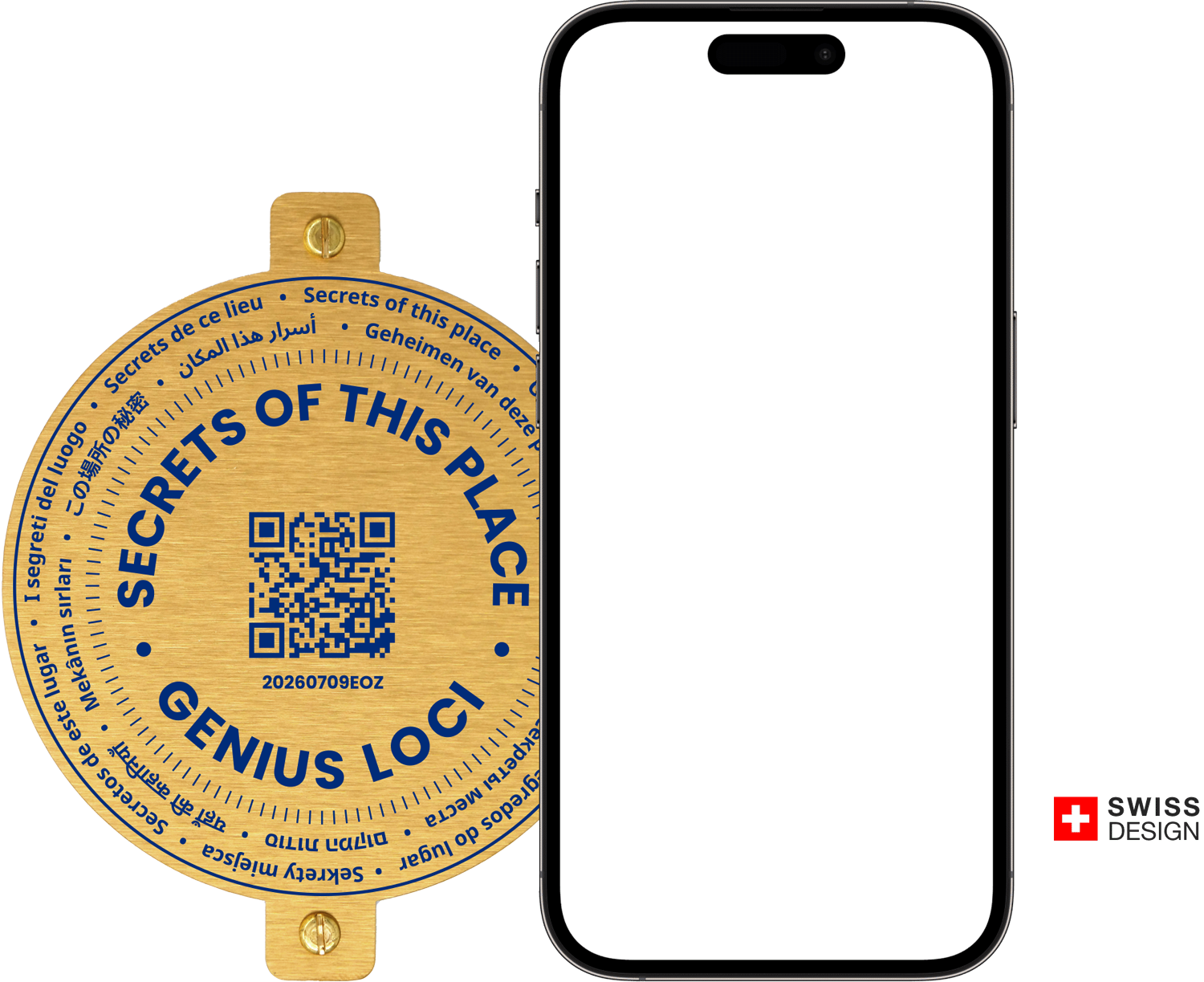 Médaille Genius Loci et vidéo sur smartphone