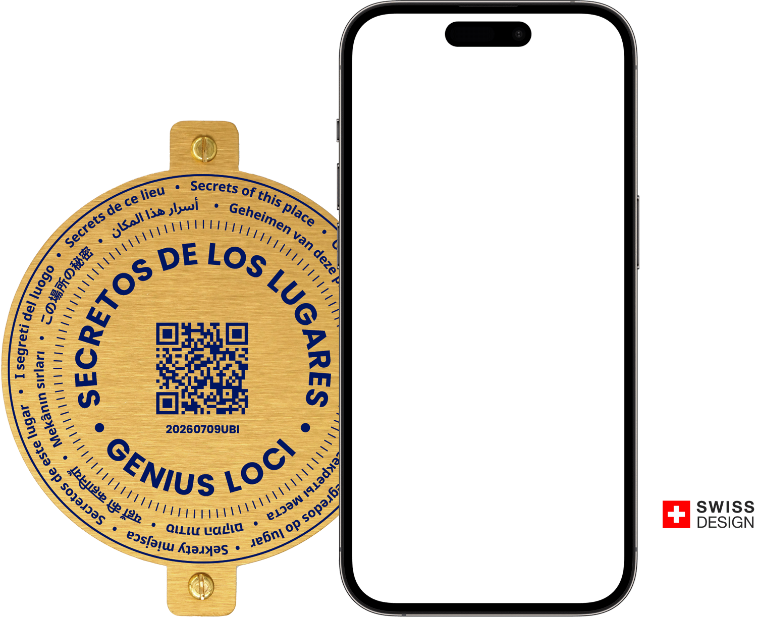 Médaille Genius Loci et vidéo sur smartphone