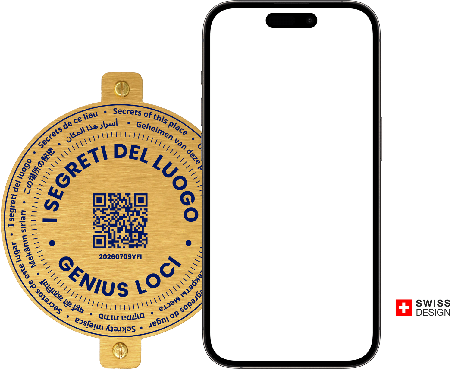 Médaille Genius Loci et vidéo sur smartphone