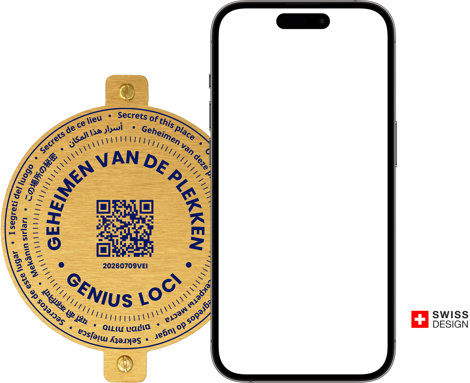 Médaille Genius Loci et vidéo sur smartphone
